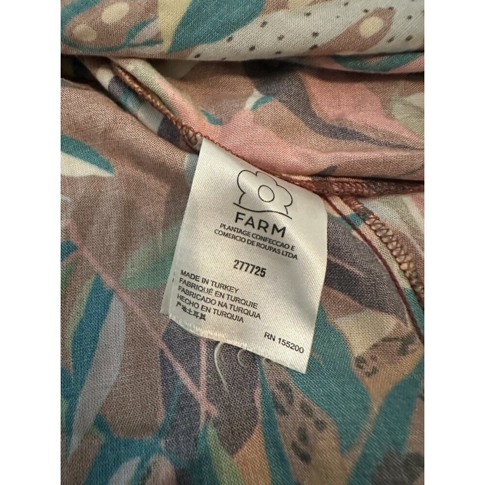 Farm Rio x Anthropologie Fiesta Wrap Maxi Dress Size S - Picture 10 of 16